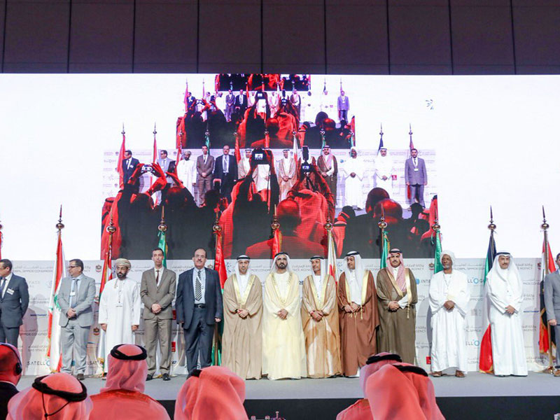 إليك سر اختيار الشيخ محمد بن راشد لرقم "813" للقمر الصناعي العربي